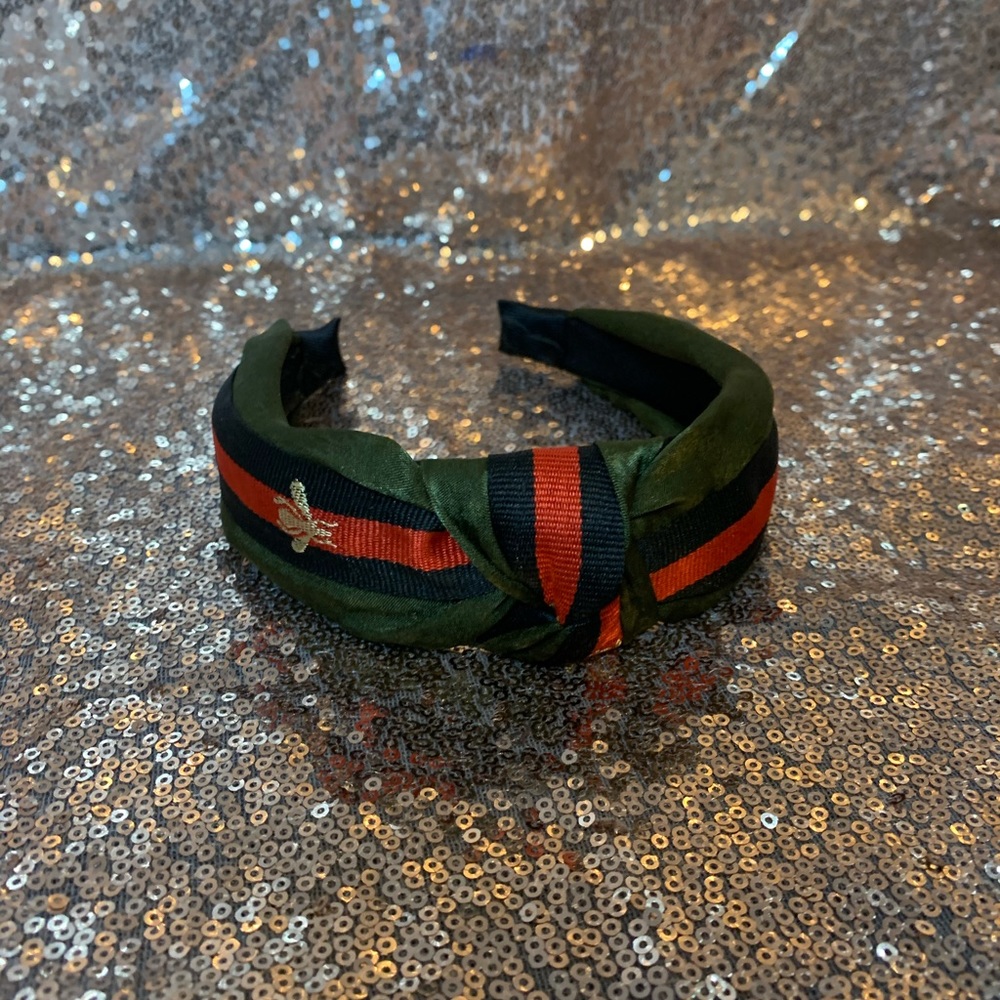 Baddie Bee Headband-Green